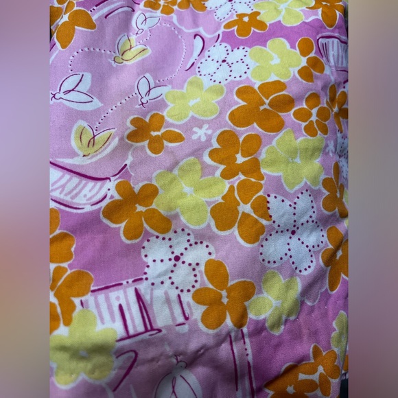 Free with purchase - see listing - Vintage Lilly Pulitzer Firefly Floral Skirt - Picture 2 of 2